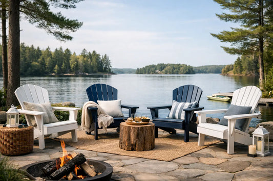 How to Style Muskoka Chairs Outdoors