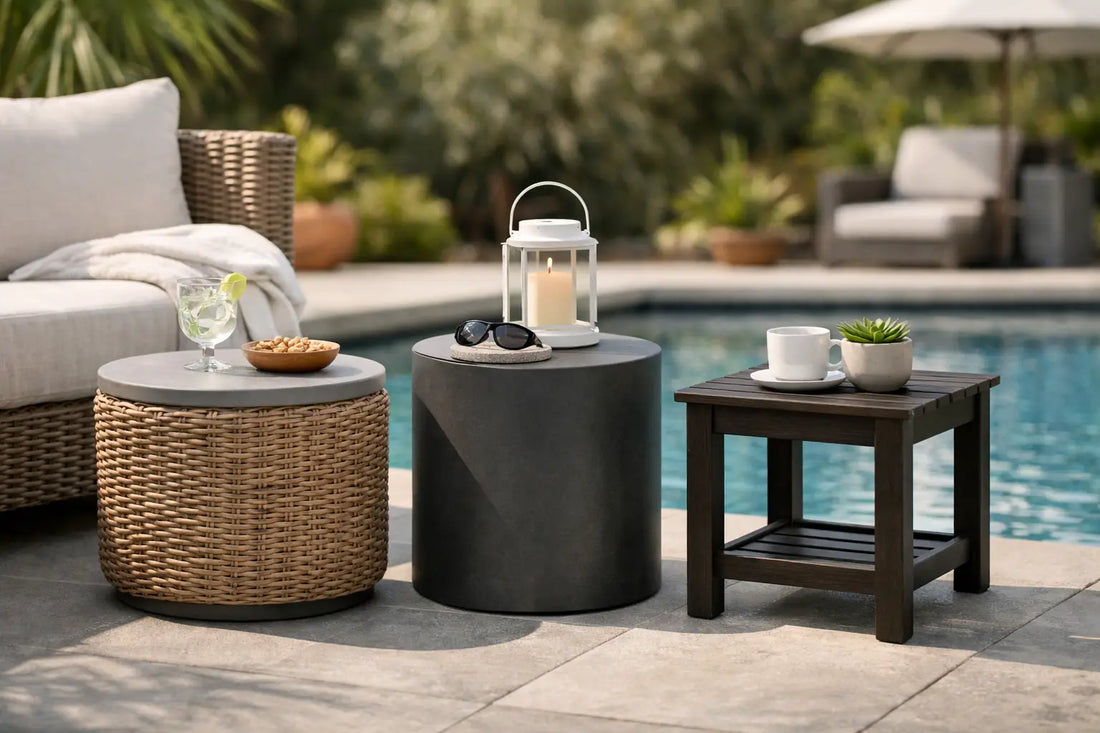 Best Outdoor Side Tables Weatherproof Picks