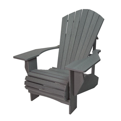 3/4 Inch Wood Grain Muskoka Chair with 8" Arm