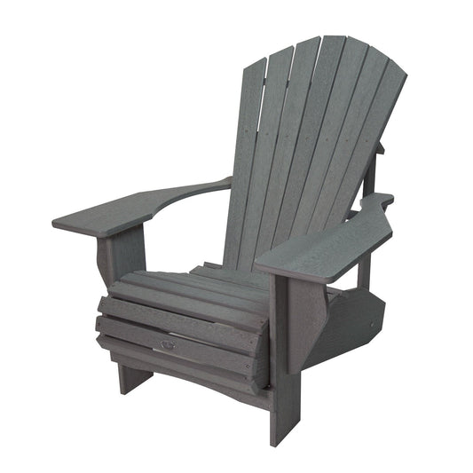 3/4 Inch Wood Grain Muskoka Chair with 8" Arm