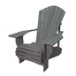 3/4 Inch Wood Grain Muskoka Chair with 8" Arm