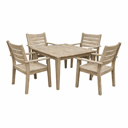 Square Dining Table & Four Chairs