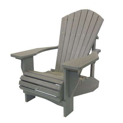 1 Inch Wood Grain Muskoka Chair with 7.5" Arm