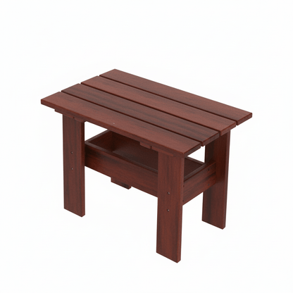 Rectangular Side Table - No Shelf