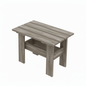 Rectangular Side Table - No Shelf