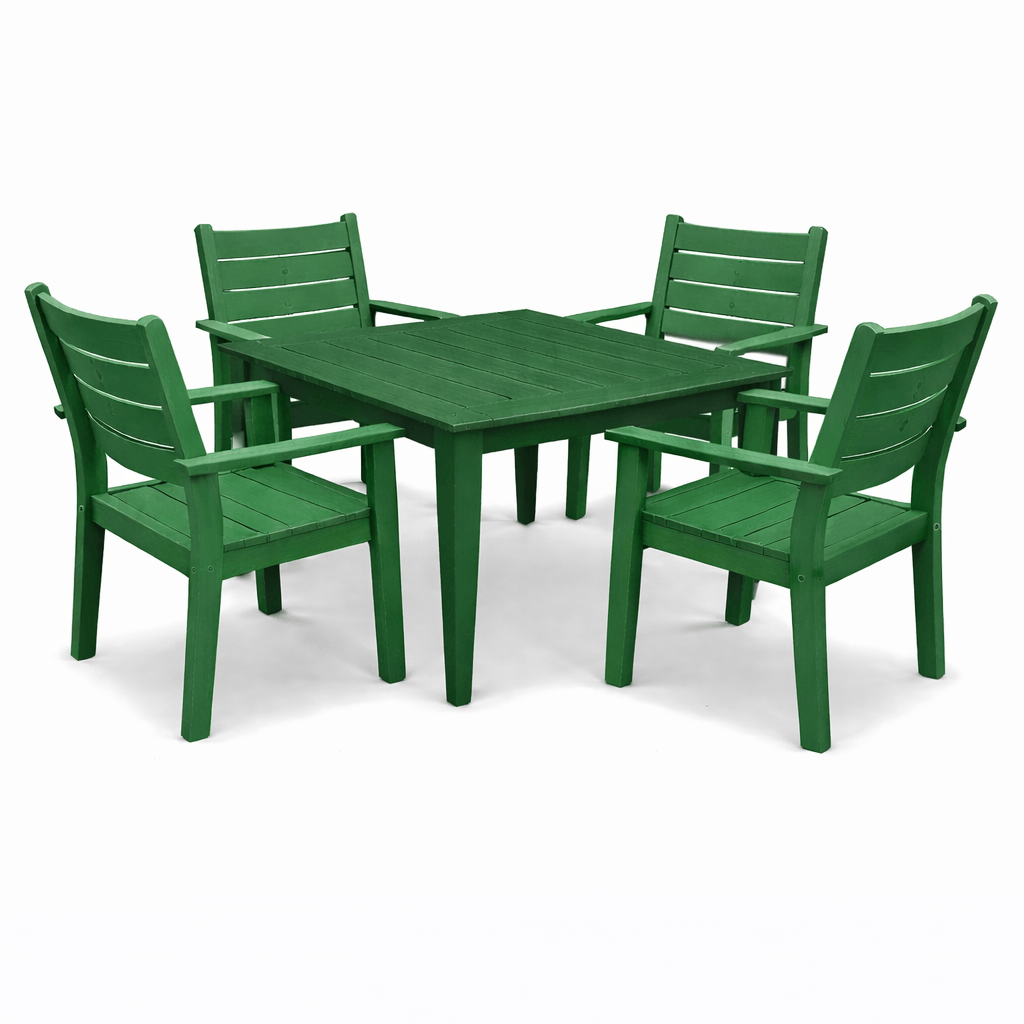 Square Dining Table & Four Chairs