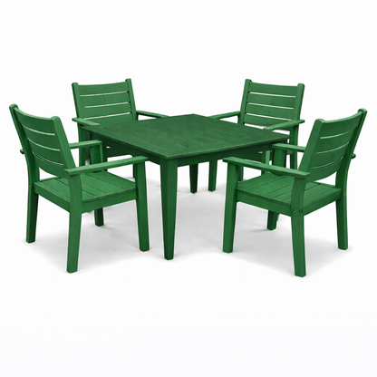 Square Dining Table & Four Chairs