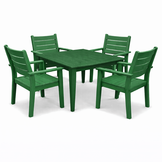 Square Dining Table & Four Chairs