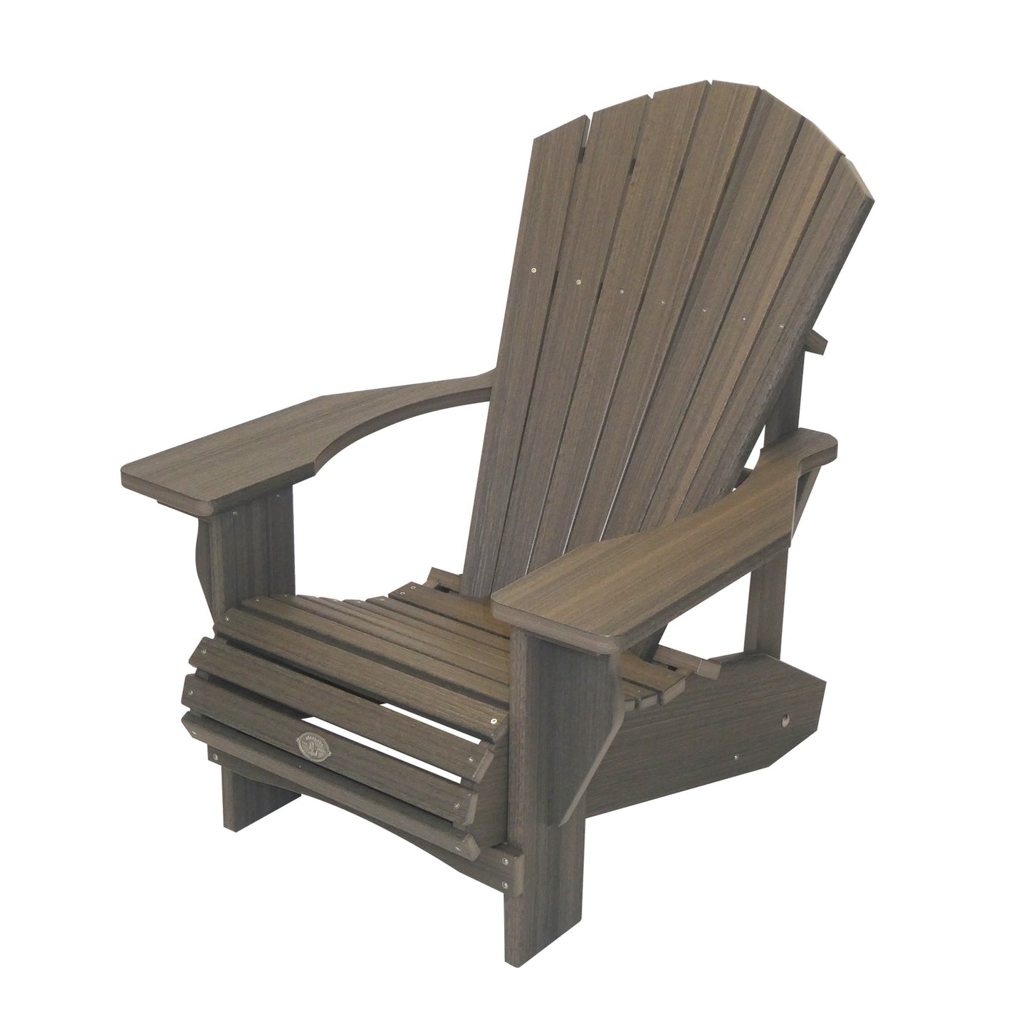 1 Inch Wood Grain Muskoka Chair with 7.5" Arm