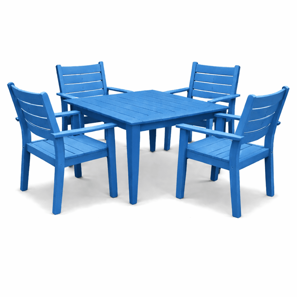 Square Dining Table & Four Chairs