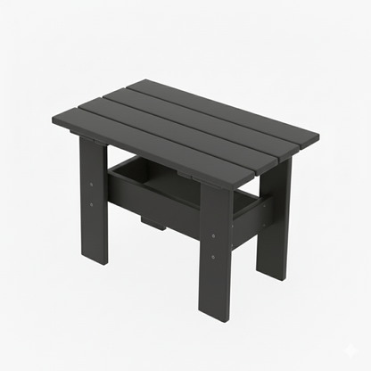 Rectangular Side Table - No Shelf