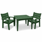 Square Dining Table & Two Chairs