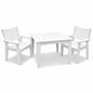 Square Dining Table & Two Chairs