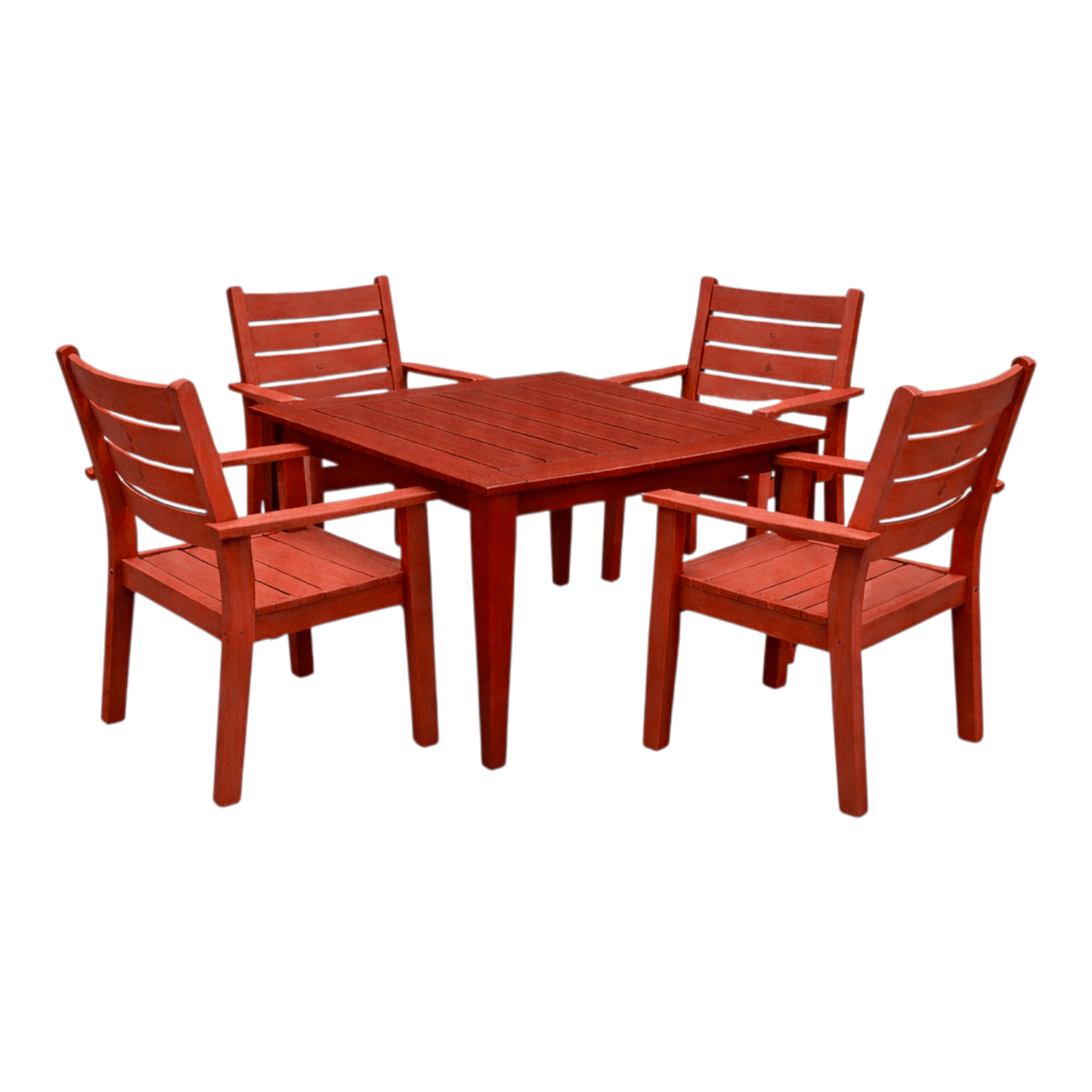 Square Dining Table & Four Chairs